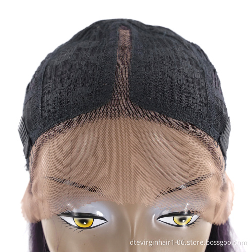 DTL special wig100% synthetic hair machine made women honey silk straight heat resistant soft synthetic wig